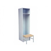 Шкаф для одежды ШГС-1900/500/500 со скамьёй